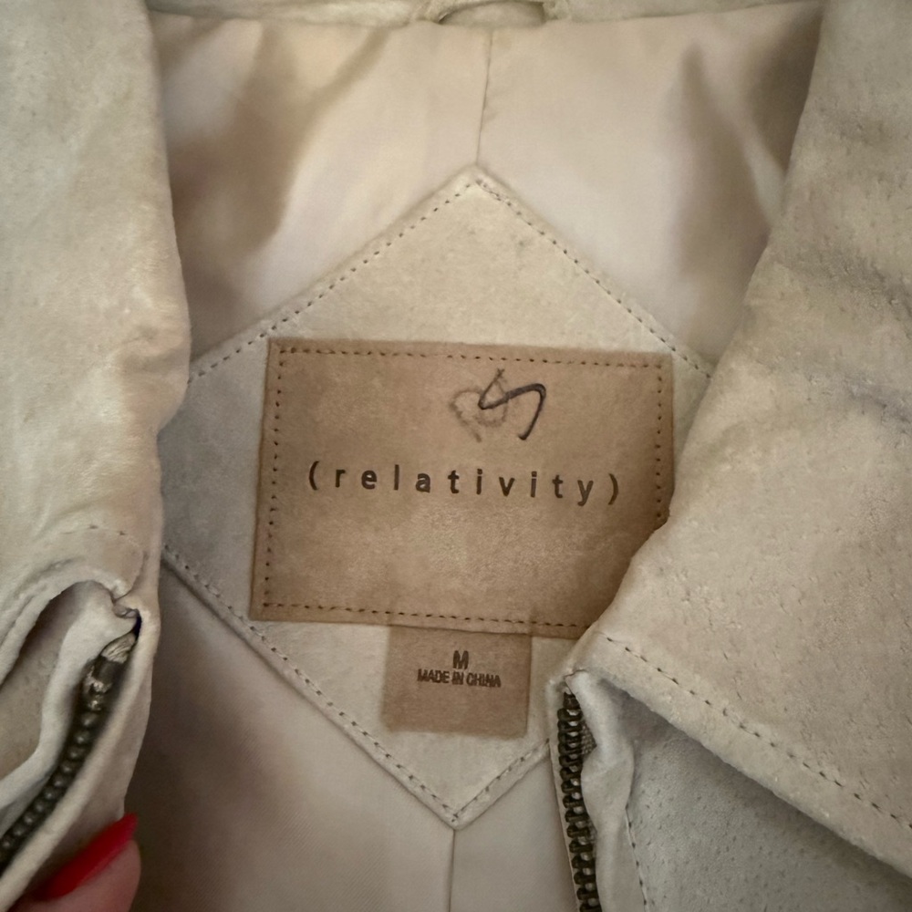 Relativity suede jacket - Picture 2 of 3
